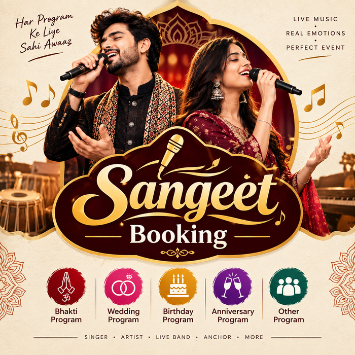 Sangeet Booking